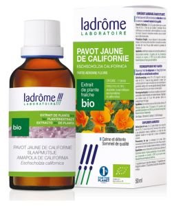 Pavot jaune de Californie - extrait de plante fraîche
